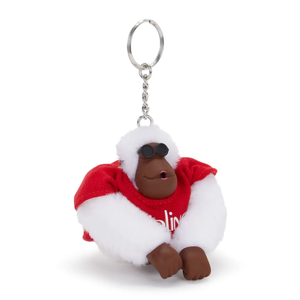 Chaveiro Kipling Peanuts Monkey Branco