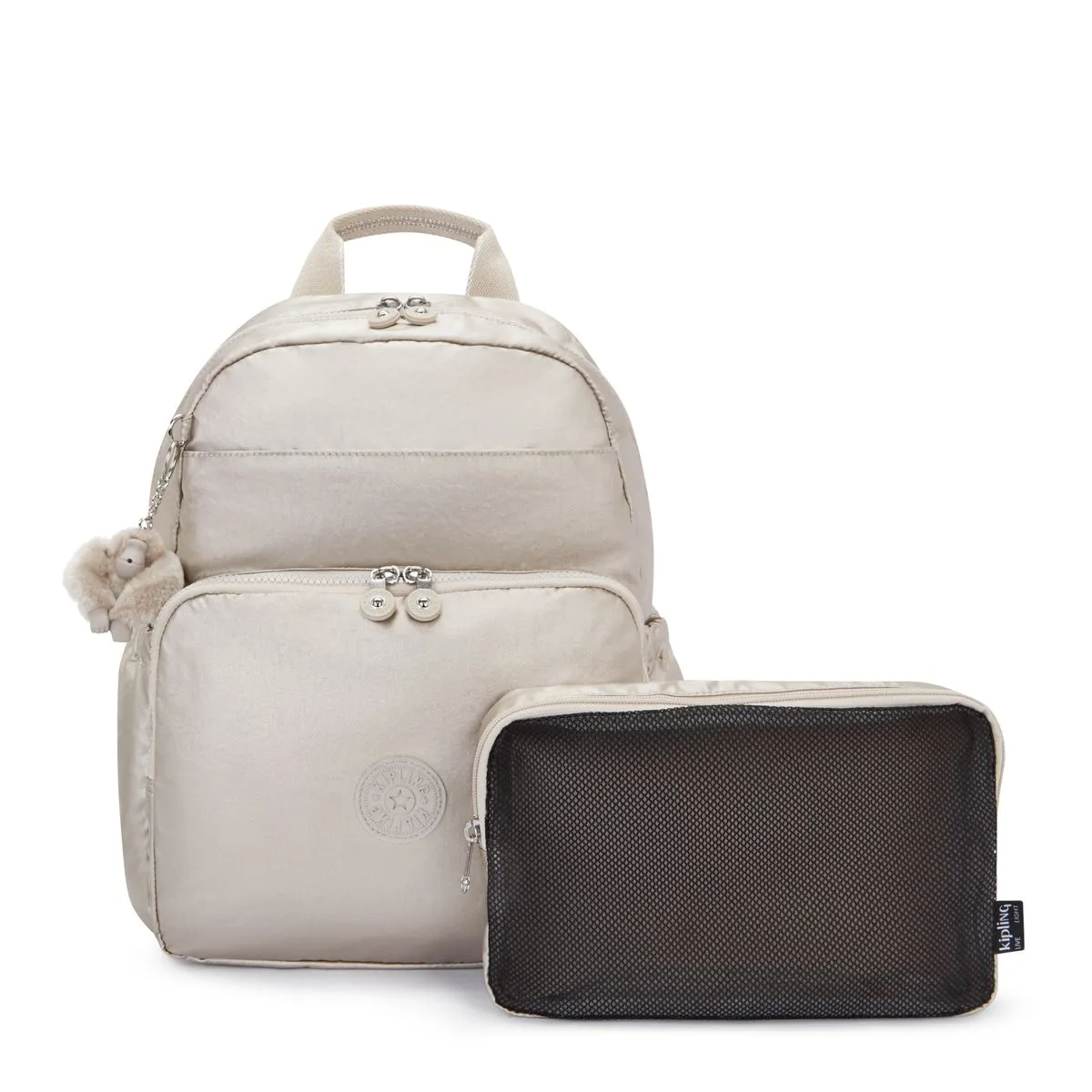 Mochila Kipling Maisie Dourado