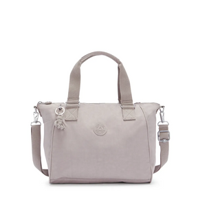 Bolsa Kipling Amiel Cinza