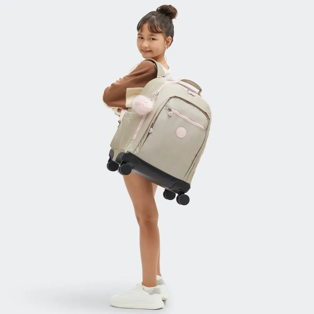 Mochila Kipling New Zea Dourado