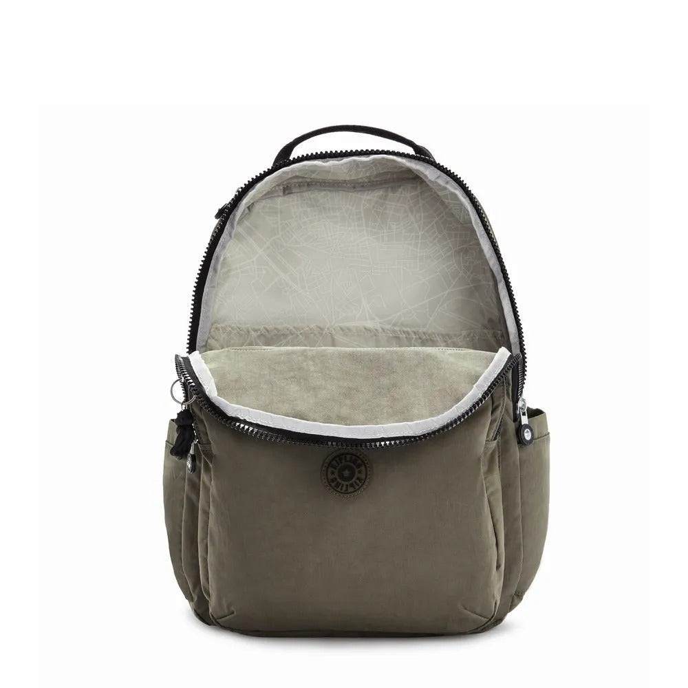 Mochila Kipling Seoul Xl Verde