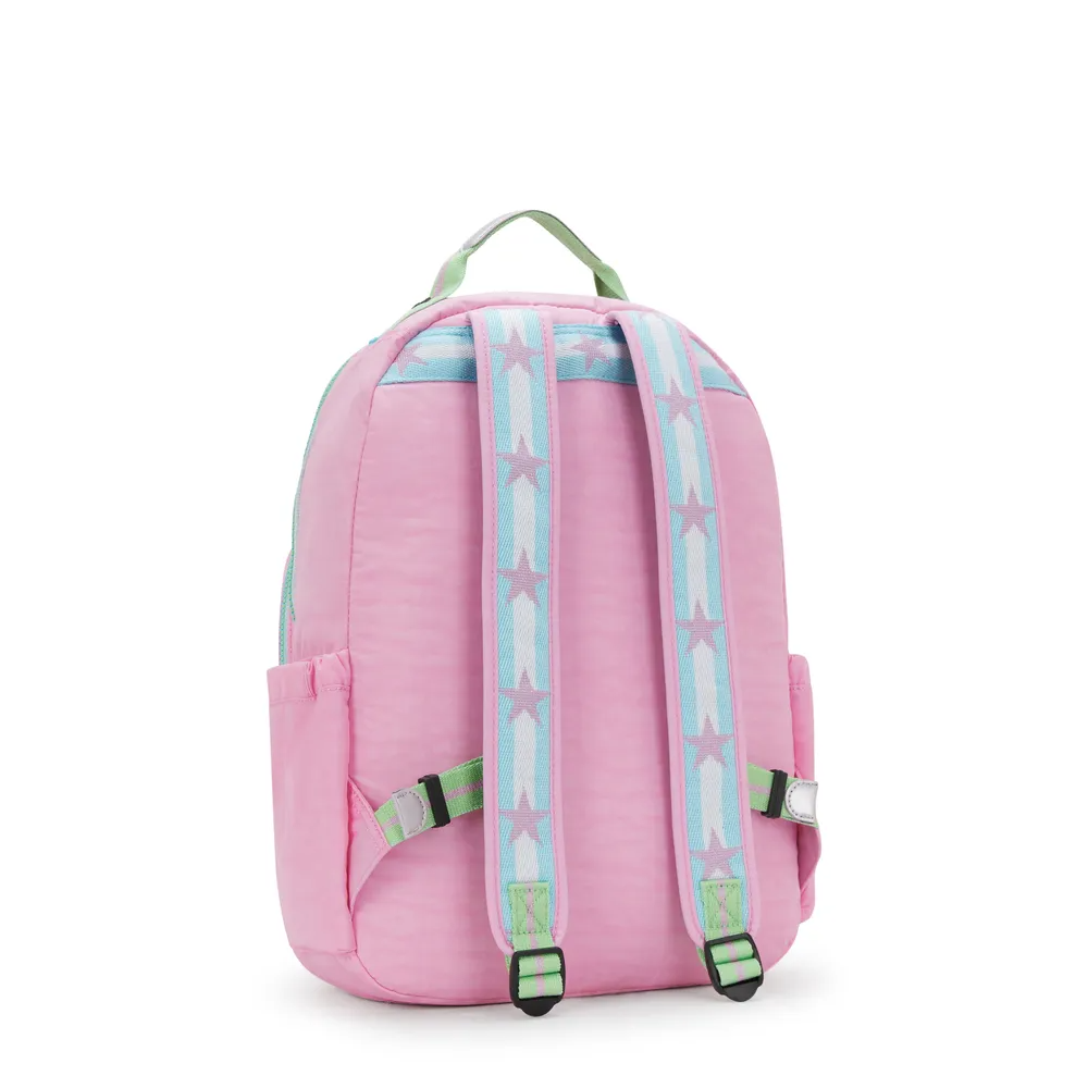 Mochila Kipling Seoul Rosa